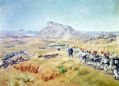 1895年9月15日，马达加斯加的安德里巴峰 作者 路易斯·蒂纳尔（Louis Tinayre）